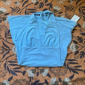 ✨NWT Women’s Blue Halter Mini Dress